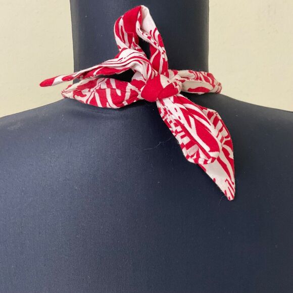 Robbie Bee Halter Fit /Flare Skater dress women’s  size 12 Tropical Floral Print - Picture 3 of 13